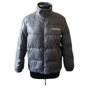 Polo Ralph Lauren Boys Gray Puffer Jacket Size large